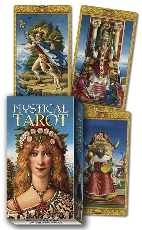 Tarot deck with a silver magic theme